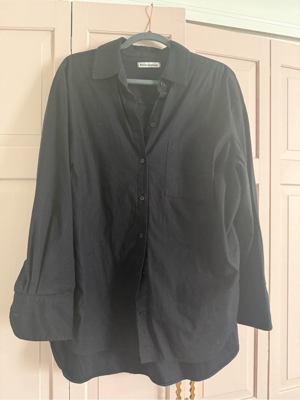 Reformation Will Oversized Shirt - Extended Sizing